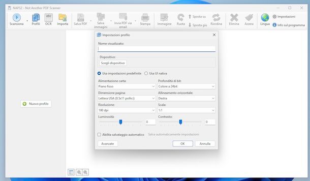 Come scannerizzare un documento