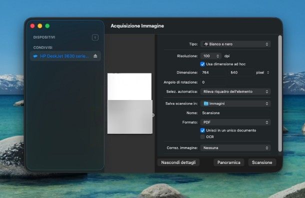 Come scannerizzare un documento su Mac: programmi di serie