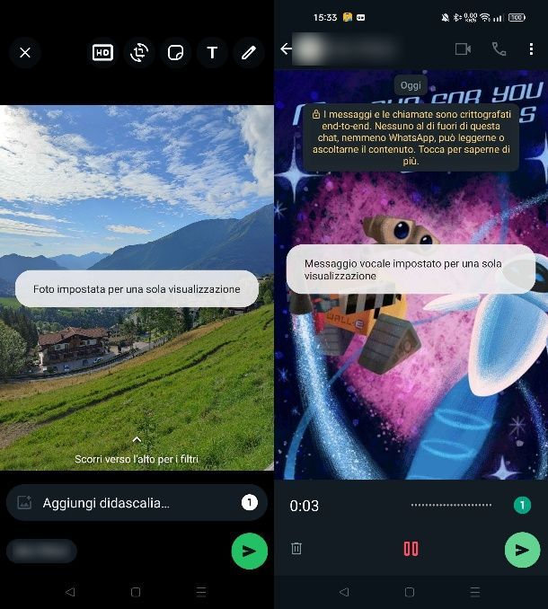 Come impedire screenshot su WhatsApp da Android