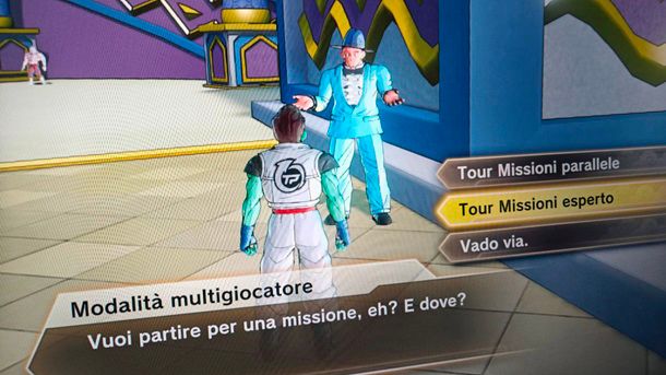 Tour Missioni esperto Multigiocatore Dragon Ball Xenoverse 2
