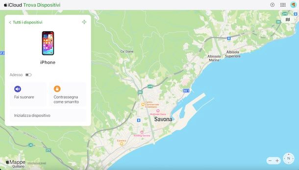 Trova il mio iPhone