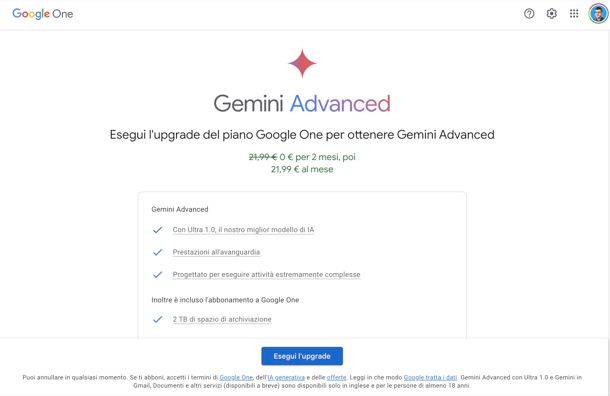 Google Gemini Advanced