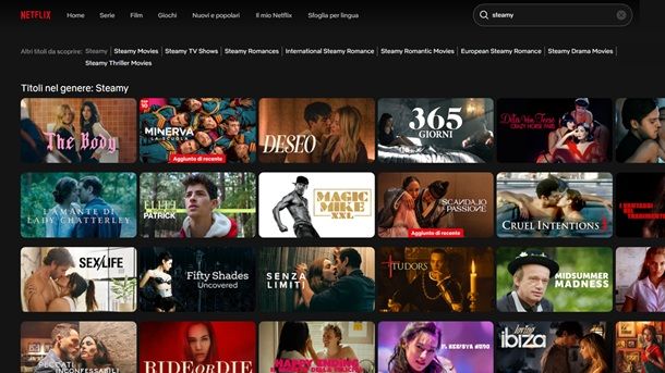 Come vedere film vietati su Netflix con ricerche mirate
