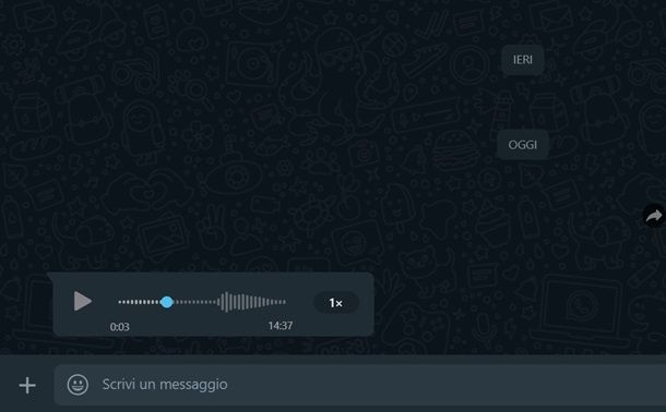 Come rallentare i messaggi vocali su WhatsApp per PC
