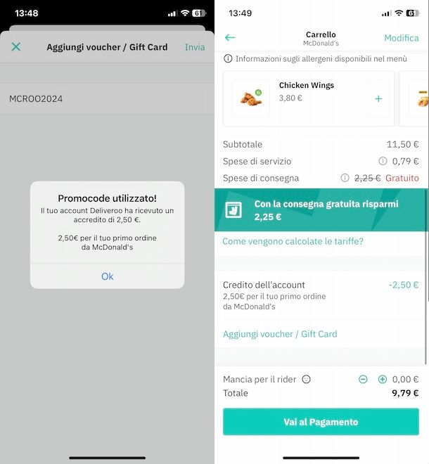 App Deliveroo