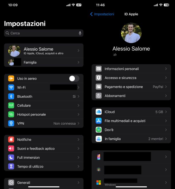 Trova email iPhone