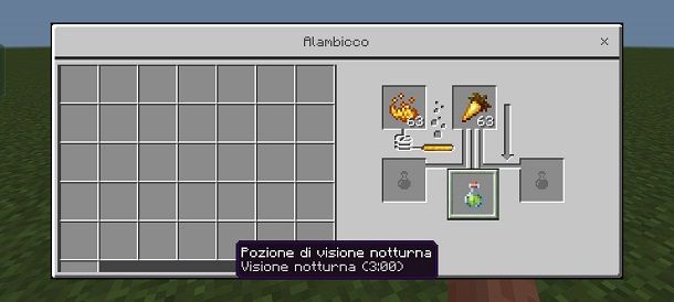 Come fare la pozione di visione notturna su Minecraft Bedrock Edition