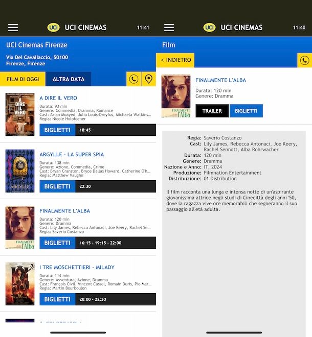 App UCI Cinemas