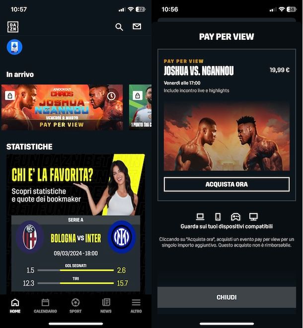 App DAZN