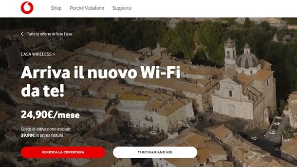 Come funziona FWA Vodafone