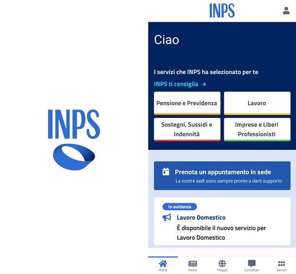 Usare l'app INPS Mobile per il rimborso del 730