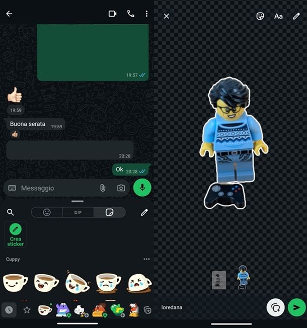 Come trasformare una foto in sticker WhatsApp