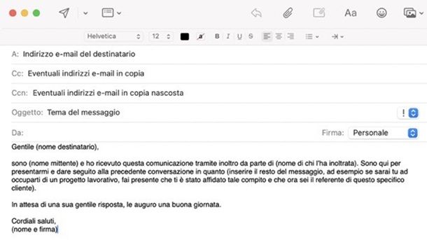 Come rispondere a una mail inoltrata