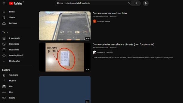 Come costruire un telefono finto YouTube