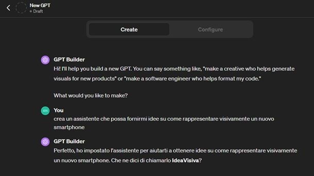 Come creare un'intelligenza artificiale con ChatGPT