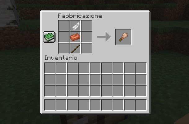 Come si usa il pennello su Minecraft