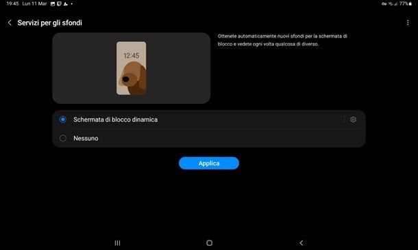 Come mettere più sfondi nella schermata di blocco: Android