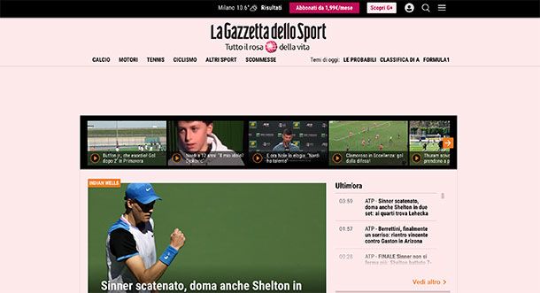 Migliori siti sportivi Salvatore Aranzulla