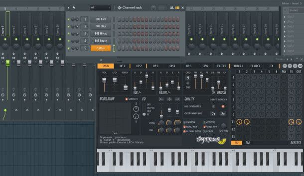 registrazione MIDI su FL Studio