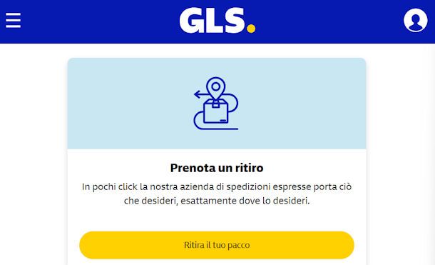 Come spedire con corriere GLS