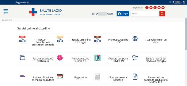 Come accedere al Fascicolo Sanitario con Tessera Sanitaria: Lazio