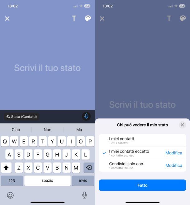 Stato di WhatsApp
