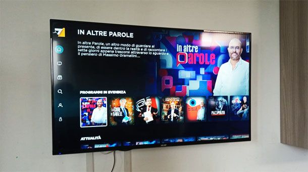 App LA7 per Smart TV