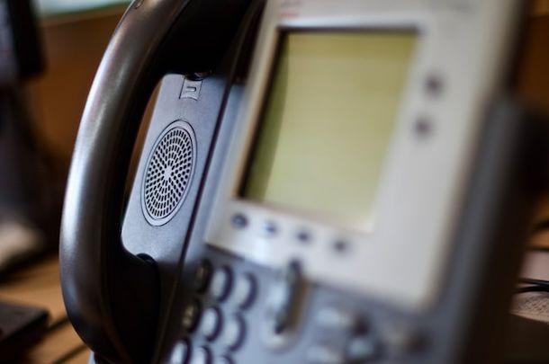 Vedere le chiamate su telefono fisso