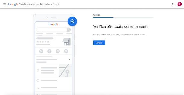 Verifica attività