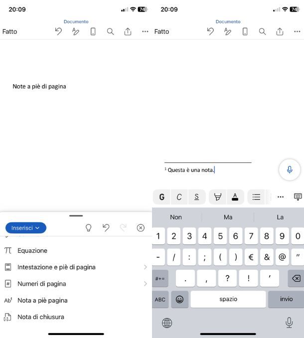 Word app smartphone