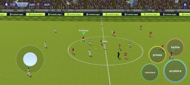 schermata app Football League