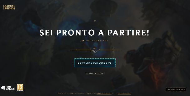 Installare league of legends