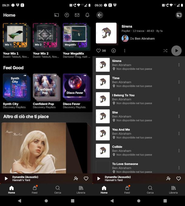download musica da app SoundCloud