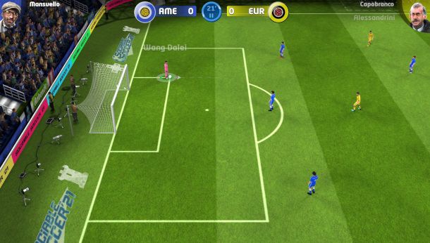 schermata Sociable Soccer