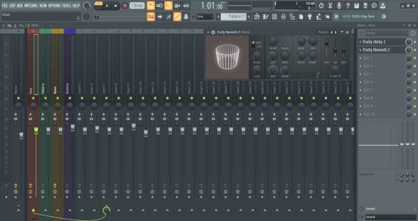 finestra mixer FL Studio