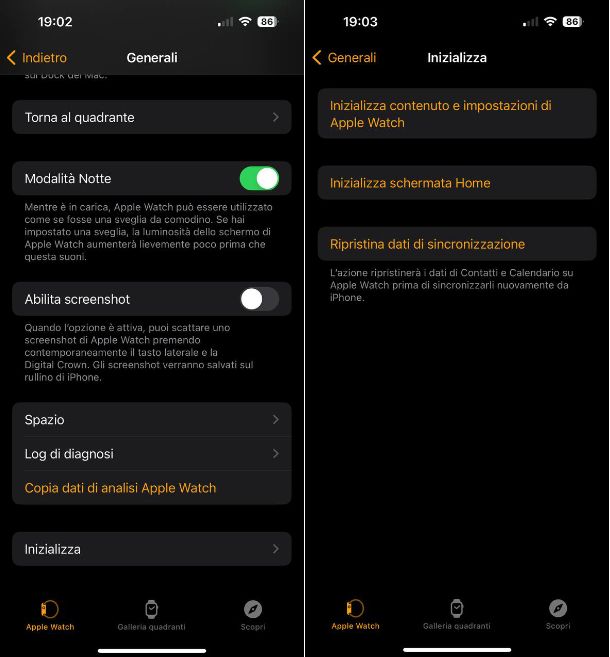 Come trasferire contatti su Apple Watch