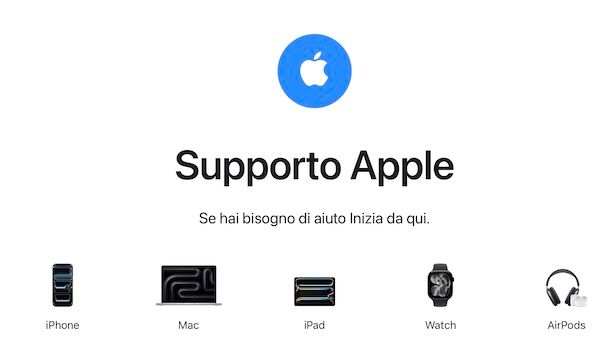 Supporto Apple