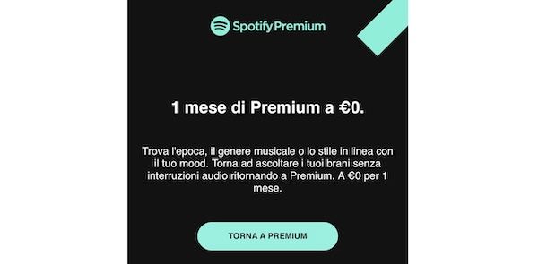 Promozione Spotify