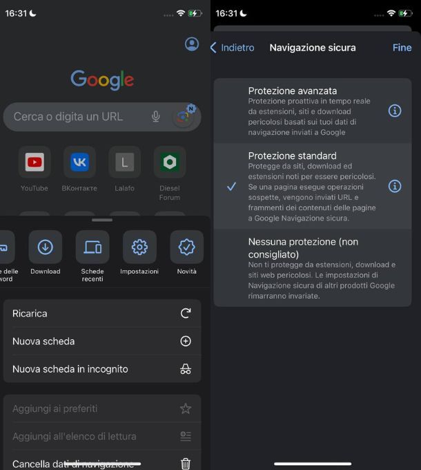 safesearch chrome