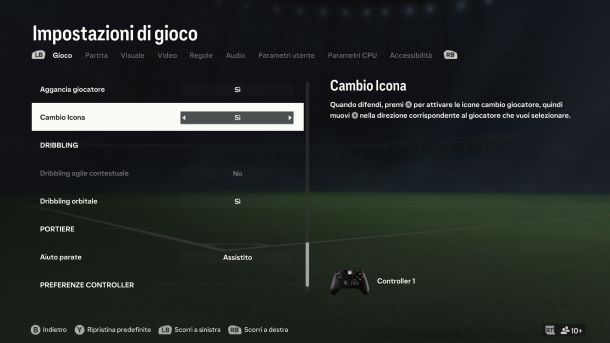 Migliori impostazioni FC gioco 2