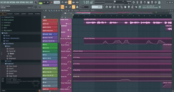 interfaccia FL Studio