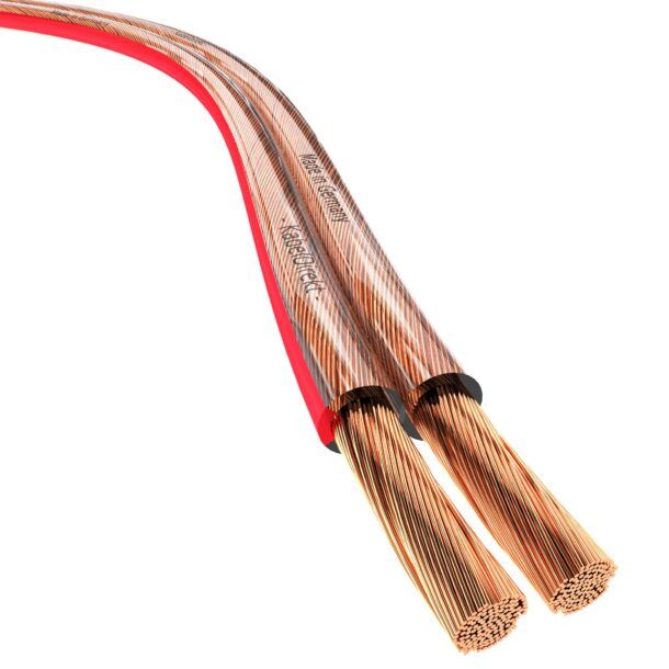 Cavo Per Altoparlanti 2x0,75 Mm² In Rame - Lunghezze 5m, 10m, 20m