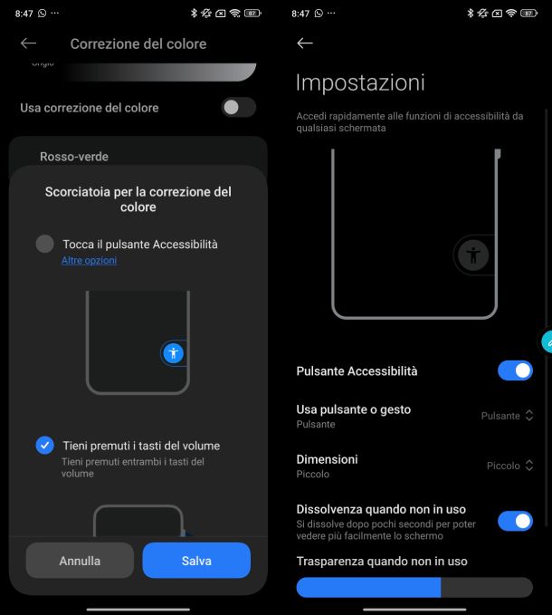 Scala di grigi Android