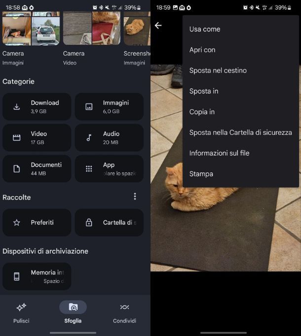 file di google cartella segreta