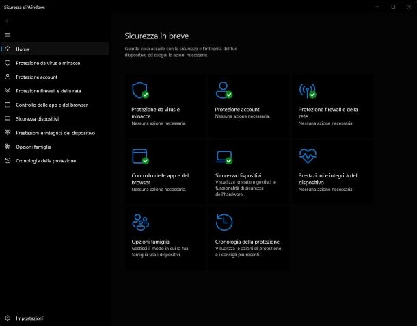 Sicurezza di Windows
