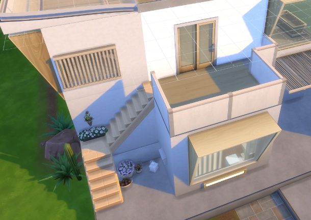 Balcone The sims 4 e scale
