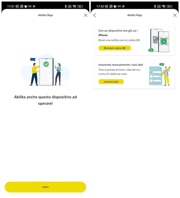 Come abilitare codice PosteID su un nuovo dispositivo