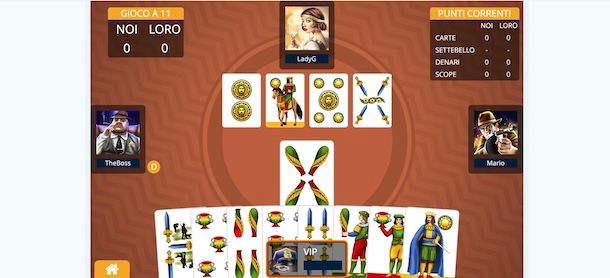 Scopa online