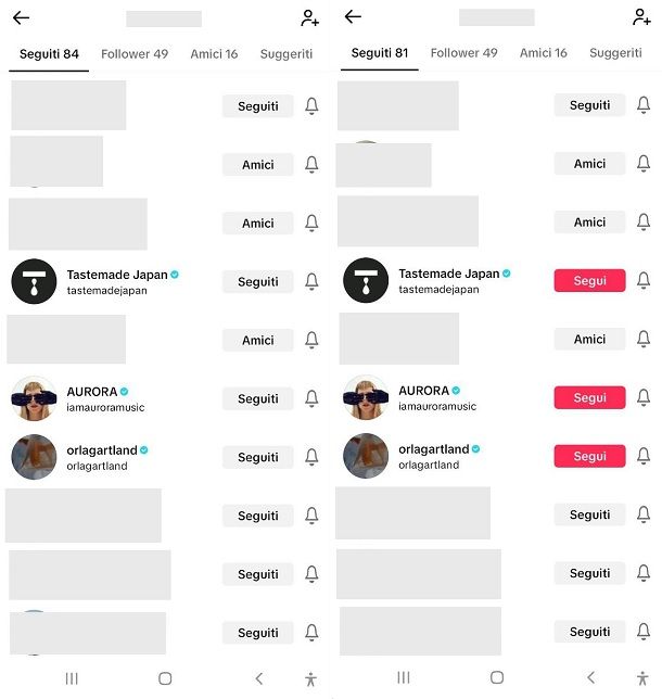 Come vedere i seguiti su TikTok