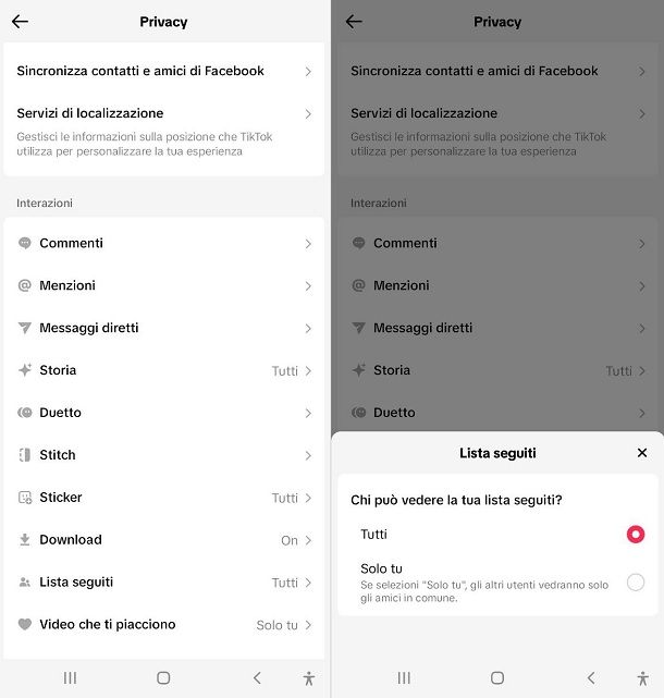 Come vedere i seguiti su TikTok